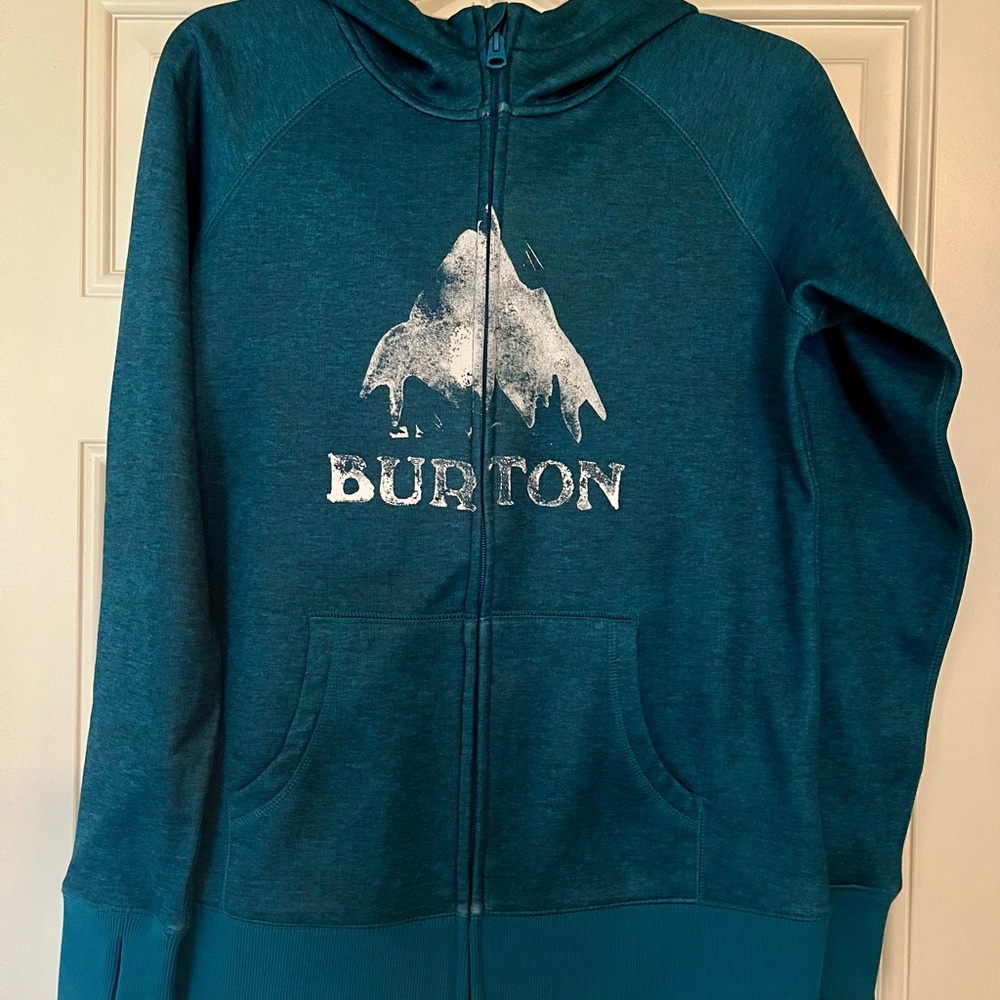 Women’s Burton zip up hoodie, medium